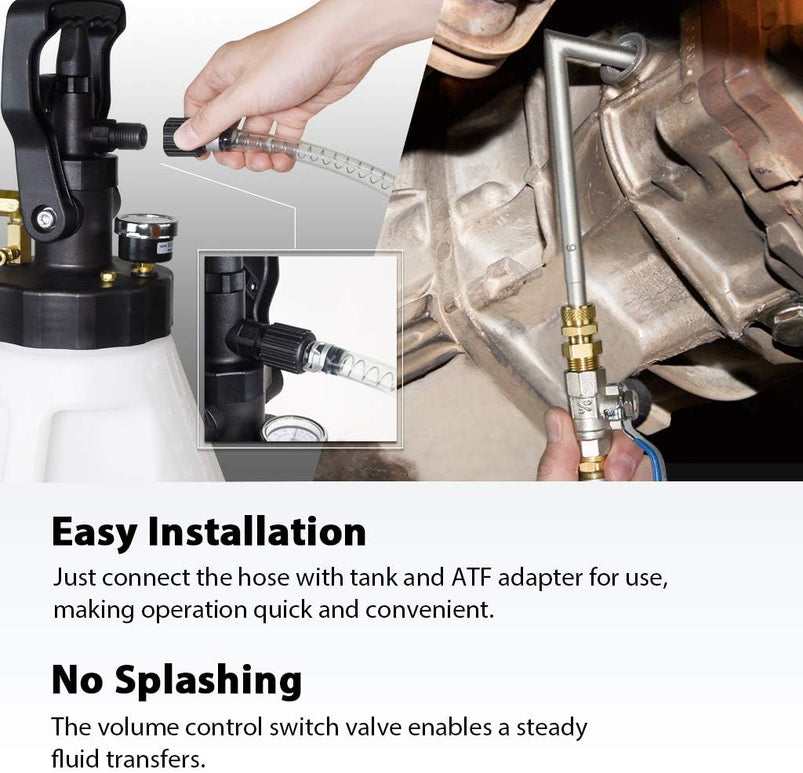 A1139HNUS Patented 12.5L Automatic Transmission Fluid Pump for Atf Filler System with 21 Pieces Taiwan-Atf Filling Adapters