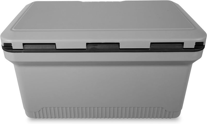 60 QT Ultra-Light Injection Molded Cooler, Ice Chest Keeps Ice up to 7 Days, Large Cooler Includes Wire Basket, Divider and Built-in Bottle Opener