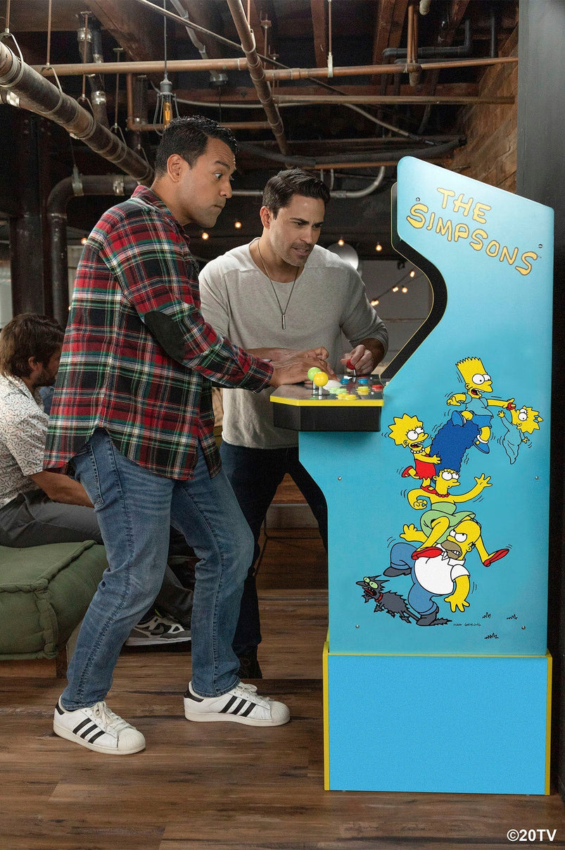 Arcade1Up, the Simpsons 30th Edition Arcade with Stool and Tin, Multi