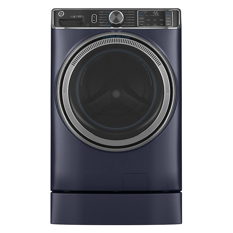 5.0 Cu. Ft. Sapphire Blue Smart Front Load Washer