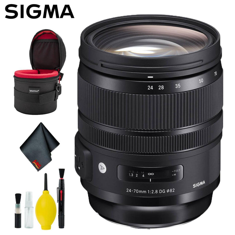 24-70mm F/2.8 Dg OS Hsm Art Lens for Canon Ef Intl Model Kit
