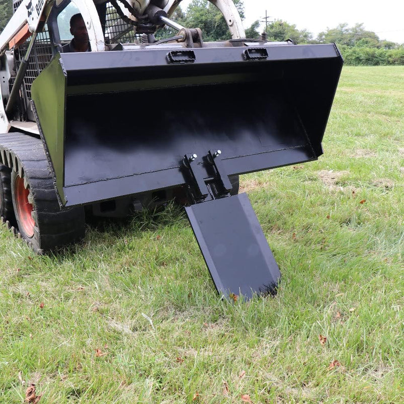 Attachments Clamp-on Quick Spade Combo 45" x 18" Dig Footings, Trenches, and Stump Removal