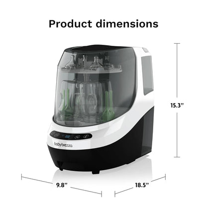 Baby Bottle Washer Pro, Baby Bottle Washer, Sterilizer Plus Dryer, All in One Machine Cleans Bottles, Pump Parts, and Sippy Cups -