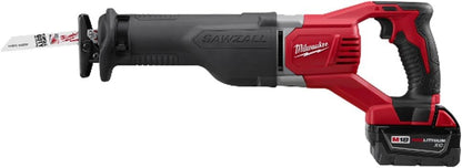 2621-20 M18 18V Lithium Ion Cordless Sawzall 3, 000RPM Reciprocating Saw with Quik Lok Blade Clamp and All Metal Gearbox Bare Tool