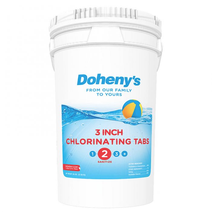 3 in Chlorine Tabs, 50 LB