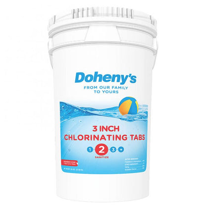 3 in Chlorine Tabs, 50 LB