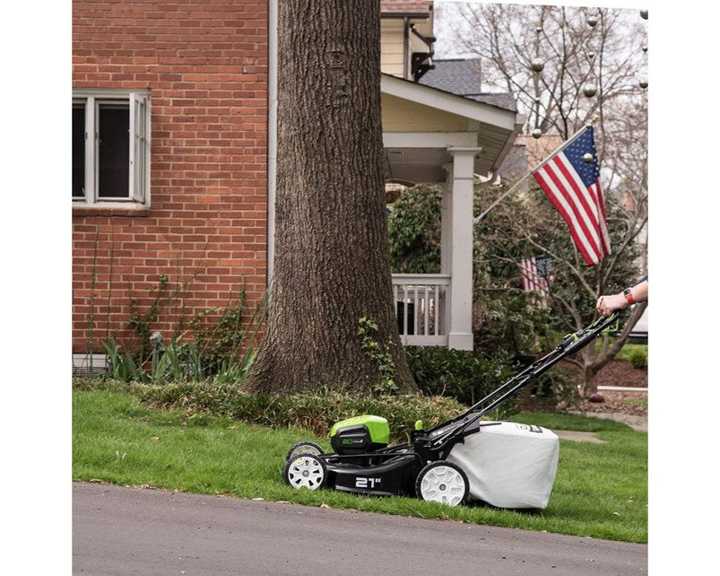 80V Cordless 21 in Self-Propelled Brushless Lawn Mower, Greenworks