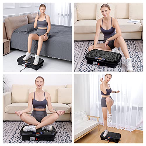Axv Vibration Plate Exercise Machine Whole Body Workout Vibrate Fitness Platform Machine