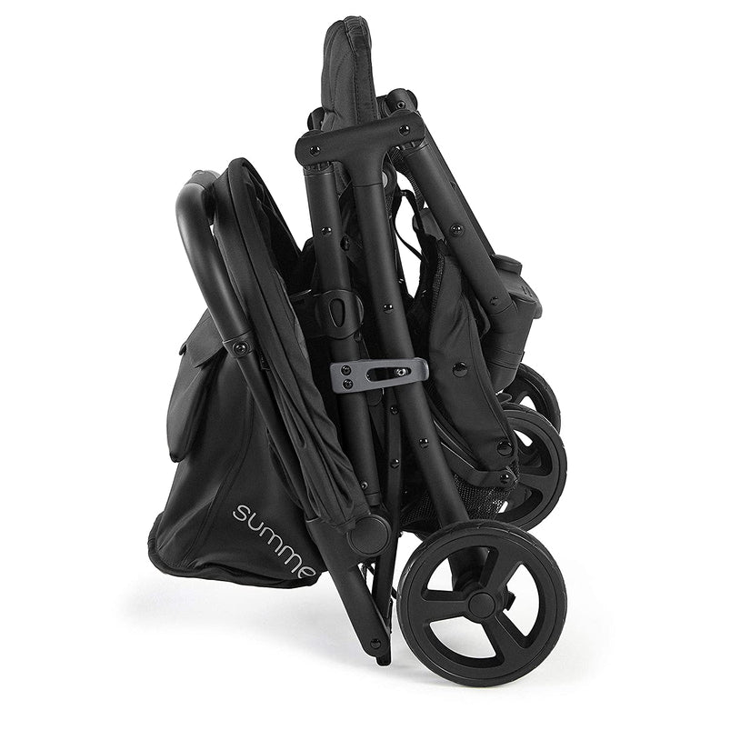 3Dpac Cs Plus Double Stroller, Black, Car Seat Compatible Baby Stroller, Lightweight Stroller with Convenient One-Hand Fold
