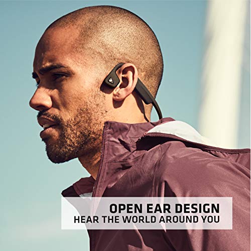 Aftershokz Titanium Bone Conduction Wireless Bluetooth Headphones, Black