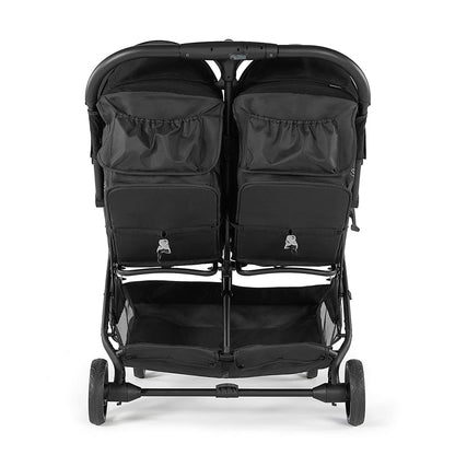 3Dpac Cs Plus Double Stroller, Black, Car Seat Compatible Baby Stroller, Lightweight Stroller with Convenient One-Hand Fold