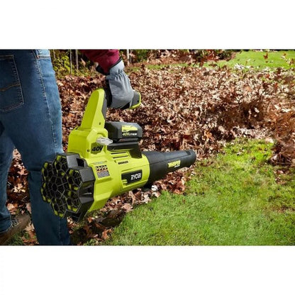 40V Brushless 20 In. Walk Behind Self Propelled Mower String Trimmer Leaf Blower with 2 Batteries and 2 Chargers