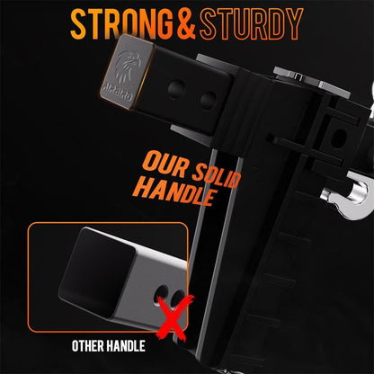 Adjustable Trailer Hitch Fits 2-Inch Receiver