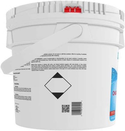 3 Inch Stabilized Chlorine Tablets, Pro-Grade Pool Sanitizer, Long Lasting, Slow Dissolving, 99% Pure Tri-Chlor, Individually Wrapped, 50lb