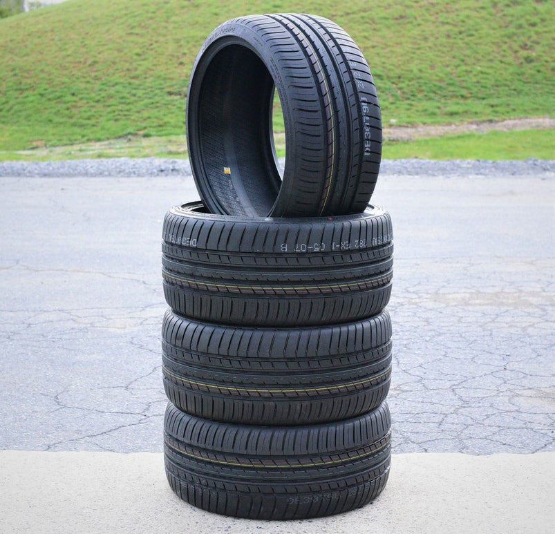 4-Pack 255/35R19 ZR 96Y XL Full Season Performance Tires Fit, 2013 Audi A4 Quattro Premium Plus, 2009-14 Audi A4 Base