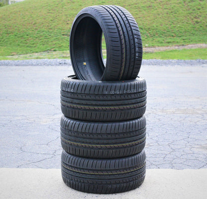 4-Pack 255/35R19 ZR 96Y XL Full Season Performance Tires Fit, 2013 Audi A4 Quattro Premium Plus, 2009-14 Audi A4 Base
