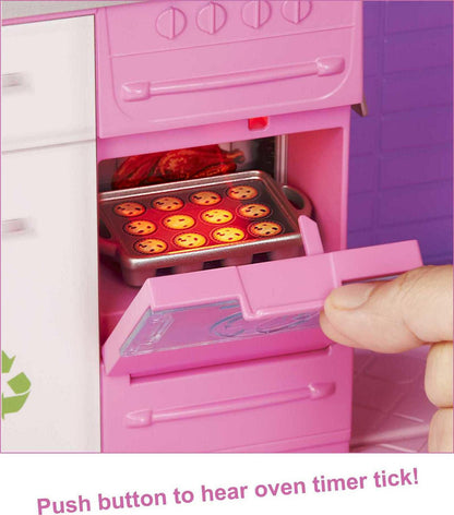 Barbie Dreamhouse Dollhouse with 70 Plus Accessories, Working Elevator, Lights and Sounds