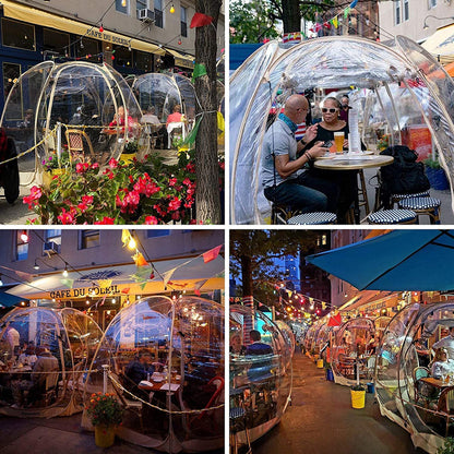 Alvantor Bubble Tent Pop up Gazebo, 8-10 Person Igloo Dome Garden Patio Canopy Shelter