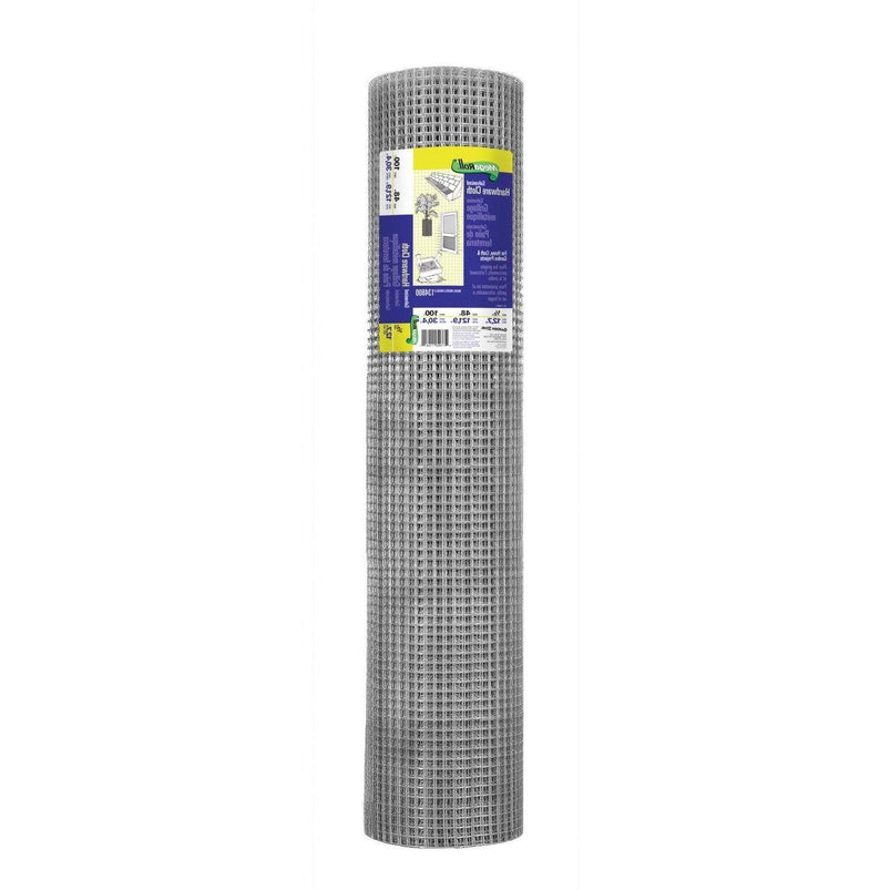48 In. W x 100 Ft. L Steel Hardware Cloth 1/2 in