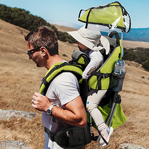 Besrey Child Carrier Lightweight Child Toddler Kids Carrier Backpack for Camping Hiking Grey