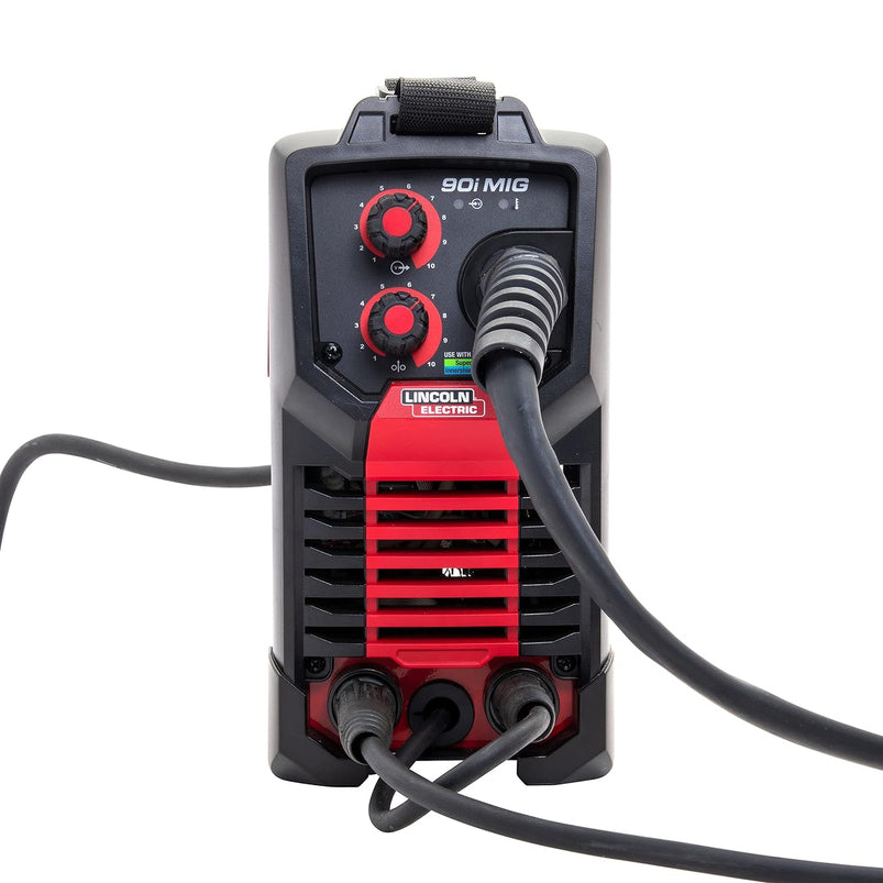 90i Fc Flux Core Wire Feed Weld-Pak Welder, 120V Welding Machine, Portable W/Shoulder Strap, Protective Metal Case, Small Jobs, K5255-1