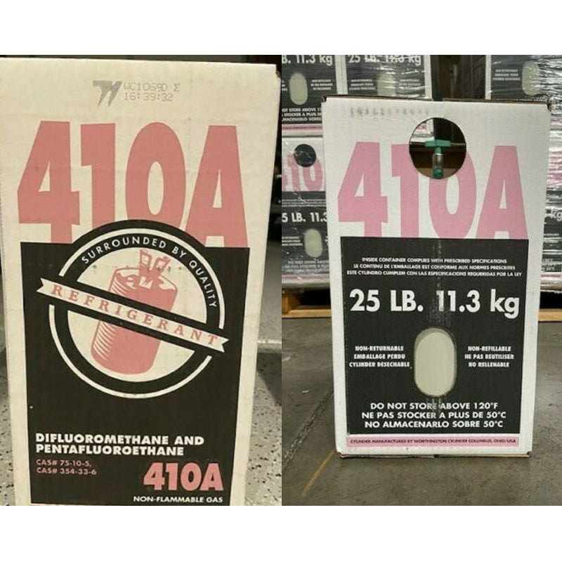 25 LB R410A 410a Refrigerant New Factory Sealed