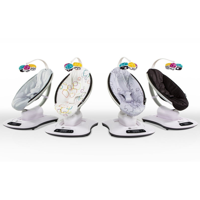 4moms mamaRoo 4 Baby Swing, Bluetooth Baby Rocker with 5 Unique Motions
