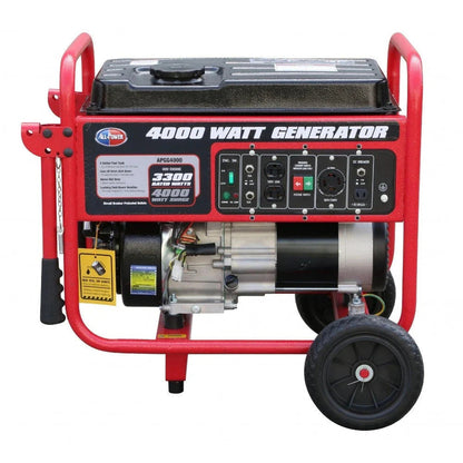 4000 Watt Generator APGG4000, 4000W Portable Generator Power Backup, RV Standby, Hurricane Damage Restoration Power Backup, EPA Certified