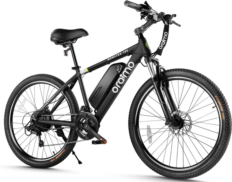 Adult Electric Bike, 350W BAFANG Motor 500W Peak, 4A 3H Fast Charging, 468Wh Li-Ion Battery, 21 Speed Gears, Air Saddle