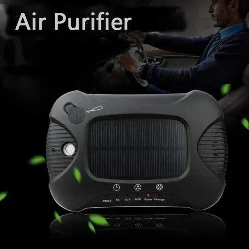 Air Purifier Aroma Diffuser Auto Mist Maker Pm 2.5 Eliminator Car Air Purifier with Fresh Air Humidifier USB Air Purifier for Car with HEPA, White