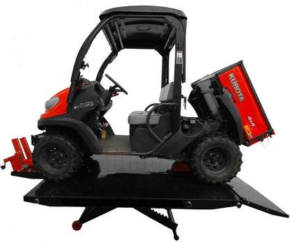 Apluslift MT1500X 1500LB Air-Operated Motorcycle and ATV Lift Table, 48" Wide with Side Extensions, 2-Year Warranty