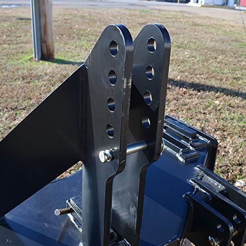 3 Shank Subsoiler Ground Ripper Fits 3 Point Tractor Cat 1 and 2 Quick Hitch Compatible