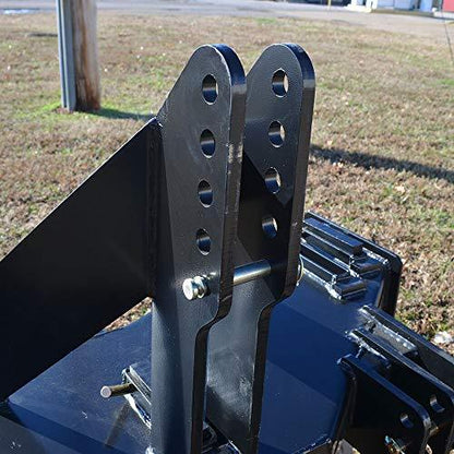 3 Shank Subsoiler Ground Ripper Fits 3 Point Tractor Cat 1 and 2 Quick Hitch Compatible
