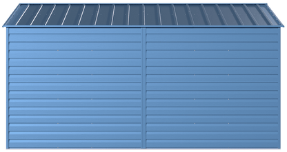 Arrow Select Steel Storage Shed, 10x14, Blue Grey