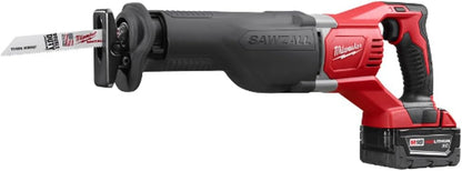 2621-20 M18 18V Lithium Ion Cordless Sawzall 3, 000RPM Reciprocating Saw with Quik Lok Blade Clamp and All Metal Gearbox Bare Tool