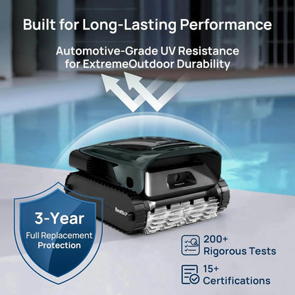Beatbot Aquasense 2 Pro Cordless Pool Vacuum Robot, Unmatched 5-in-1 Cleaning, Surface Parking, Skims Water Surface with App Control