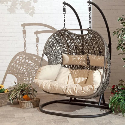 Patio Wicker Swing Chair, 2025