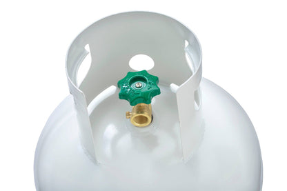 100 LB Steel Propane Cylinder Pol Valve Ships Empty