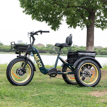 Silverado 20 48V/14Ah 750W Foldable Fat Tire Electric Trike, 330LBS 96817362