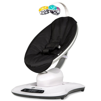 4moms mamaRoo 4 Baby Swing, Bluetooth Baby Rocker with 5 Unique Motions