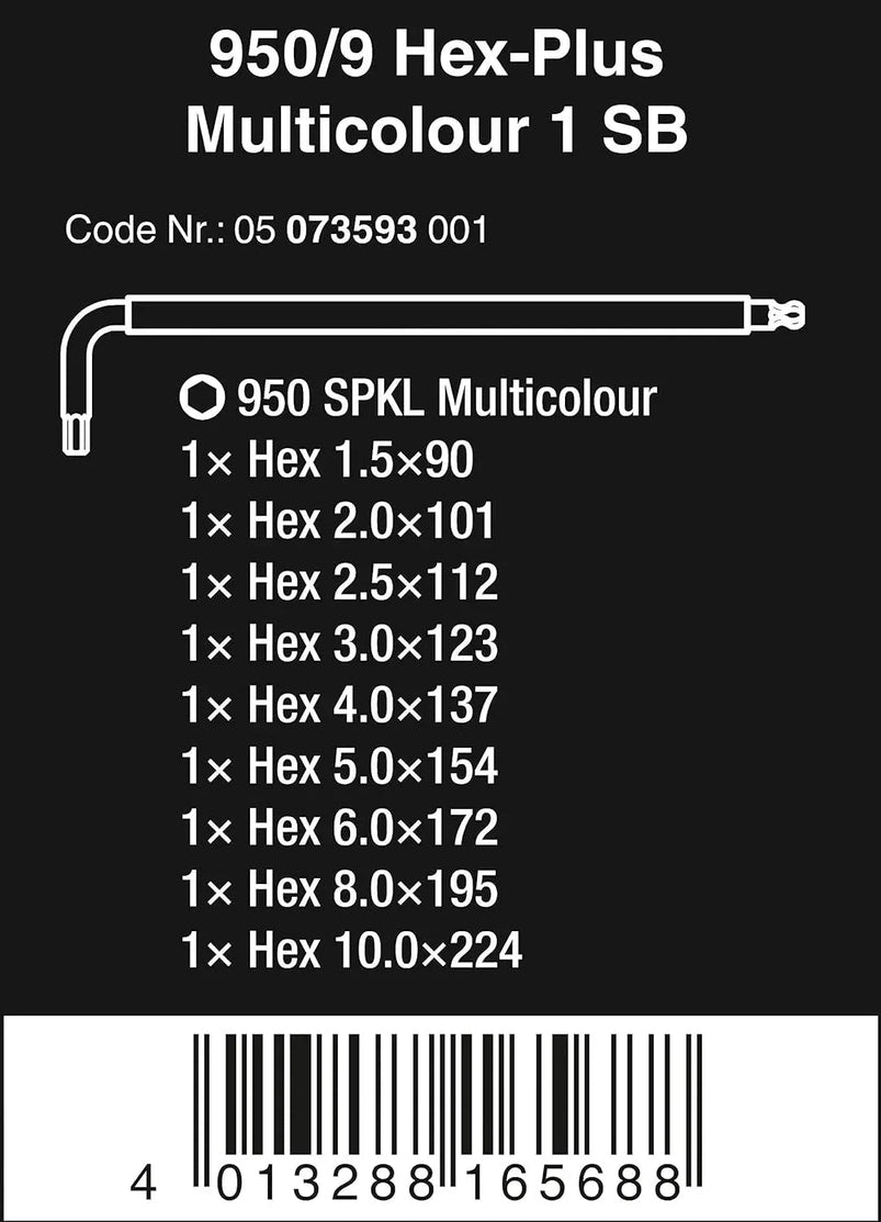 5003594001 8100 Sb 2 Zyklop 3/8" Metric Ratchet Set Piece of 43