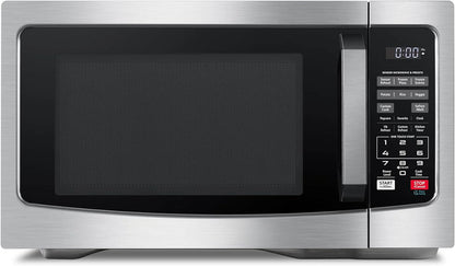 Air Fryer Combo 8-in-1 Countertop Microwave Oven, with Convection, Broil, Odor Removal Mode, 12.4" Position Memory Turntable, Child-Lock, 1.0 Cu. Ft.
