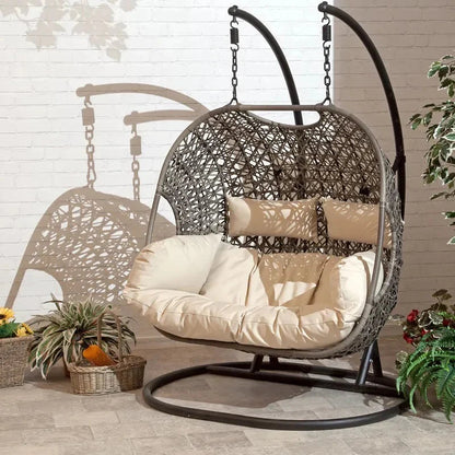 Patio Wicker Swing Chair, 2025