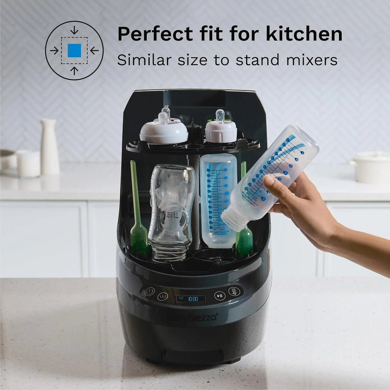Baby Bottle Washer Pro, Baby Bottle Washer, Sterilizer Plus Dryer, All in One Machine Cleans Bottles, Pump Parts, and Sippy Cups -