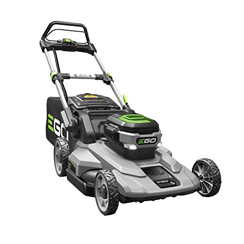 Power Plus LM2101 21-Inch 56-Volt Lithium-Ion Cordless Lawn Mower 5.0Ah Battery