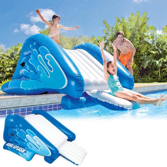 Intex Inflatable Kool Splash Water Slide, 2025