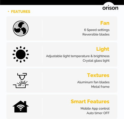 21 in Outdoor Ceiling Fan with Light, Plug in Ceiling Fan with Remote, Gazebo Fans Outdoor Hanging for Patios Waterproof