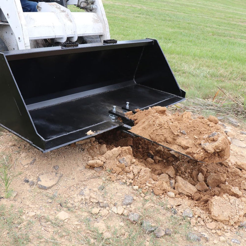Attachments Clamp-on Quick Spade Combo 45" x 18" Dig Footings, Trenches, and Stump Removal