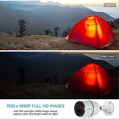 3G/4G Lte Outdoor Solar-Powered Celluar Security Camera, Wirefree Rechargeable Battery Camera System