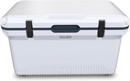 60 QT Ultra-Light Injection Molded Cooler, Ice Chest Keeps Ice up to 7 Days, Large Cooler Includes Wire Basket, Divider and Built-in Bottle Opener